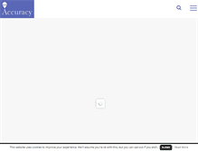 Tablet Screenshot of careers.accuracy.com
