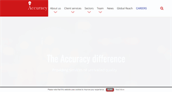 Desktop Screenshot of fr.accuracy.com
